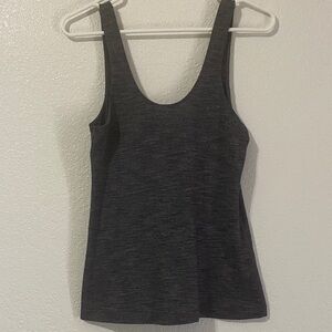Lululemon Athletica Charcoal Tank Top